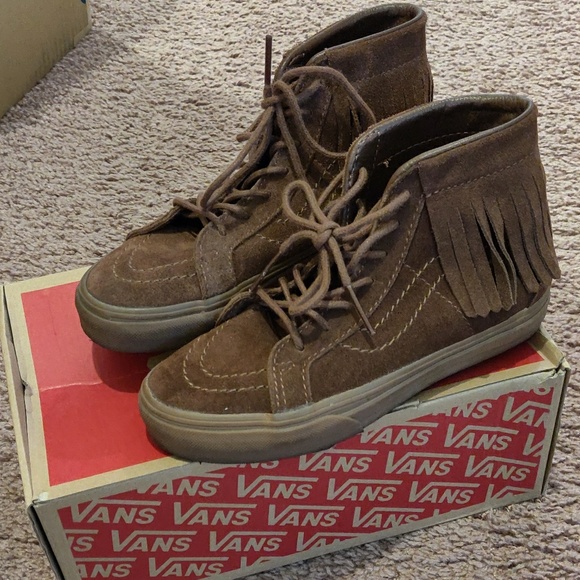 Vans suede shoes for girl - Picture 3 of 3